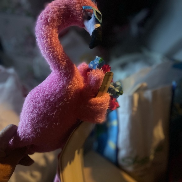 Brand New summer FLAMINGO WINE BOTTLE COVER - Picture 2 of 3